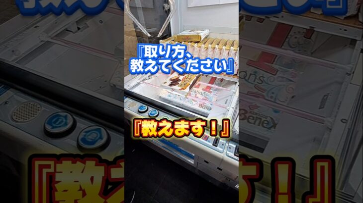 【 クレーンゲーム 】チョコパイ、この攻略は？？#クレーンゲーム#ufoキャッチャー #ゲームセンター