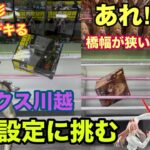 大人気のアニメの新プライズ‼︎橋幅が違うが取れるんです‼︎初日設定に挑む　#クレーンゲーム #ufoキャッチャー #ベネクス川越