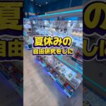 夏休みの自由研究もうやったかい？☺昆虫標本とかやる人いたよねー☺#クレーンゲーム #ufoキャッチャー #ゲームセンター #クレーンゲーム攻略