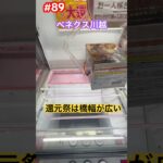 ベネクス川越還元祭は幅が広い#クレーンゲーム #ufoキャッチャー #ベネクス川越
