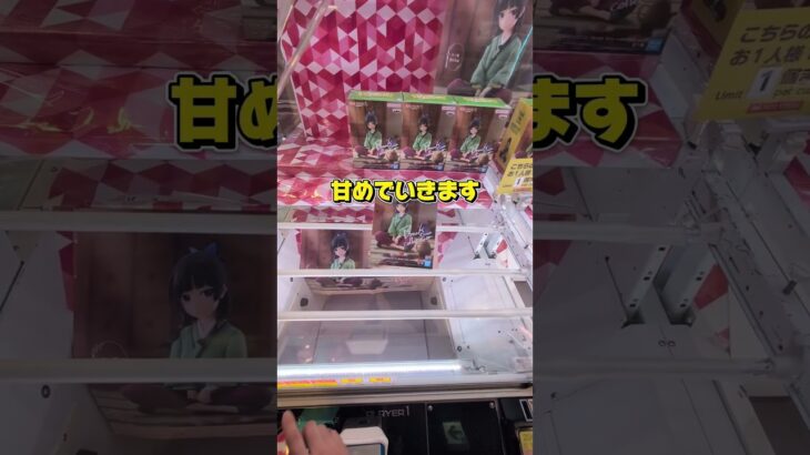 薬屋のひとりごと、アニメの次回作も楽しみですね☺猫猫かわいいよね😁#クレーンゲーム #ufoキャッチャー #ゲームセンター #クレーンゲーム攻略