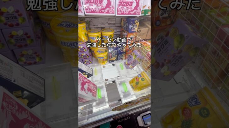 【難しいフック攻略した‼️】試してみてね😊#クレーンゲーム #プライズ獲得 #ゲームセンター #ufoキャッチャー #ゲーセン #shorts
