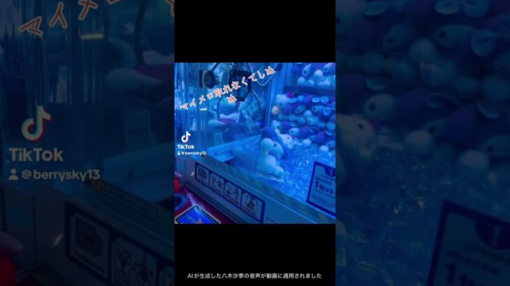 #サンリオ #ゲームセンター #ufoキャッチャー攻略  #キンプリ #ufoキャッチャー #平野紫耀 #カプセルトイ #ufoキャッチャー動画 #ガチャガチャ #クレーンゲーム#マイメロ#バツマツ