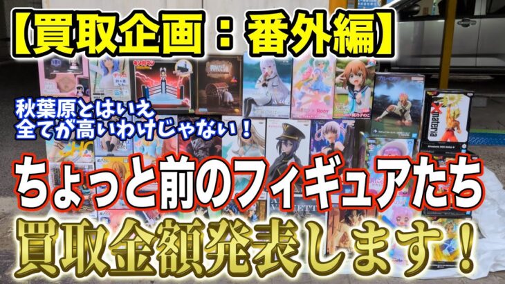 【クレーンゲーム】【買取企画：番外編】『秋葉原は何でも高く買い取ってくれるんでしょ？』と思ってる方必見！　ちゃんと売る物を選ばないと…