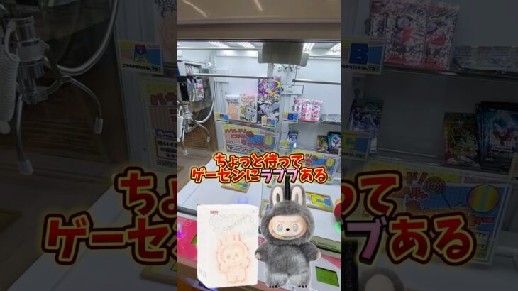 【ゲーセン】ラブブがクレーンゲームであったので取れるのか挑戦してみた🚨