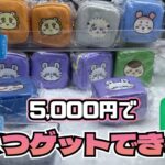 【クレーンゲーム】思ってた以上にかわいい❤️ちいかわ カラビナ付き刺繍スクエアミニポーチにチャレンジ！！