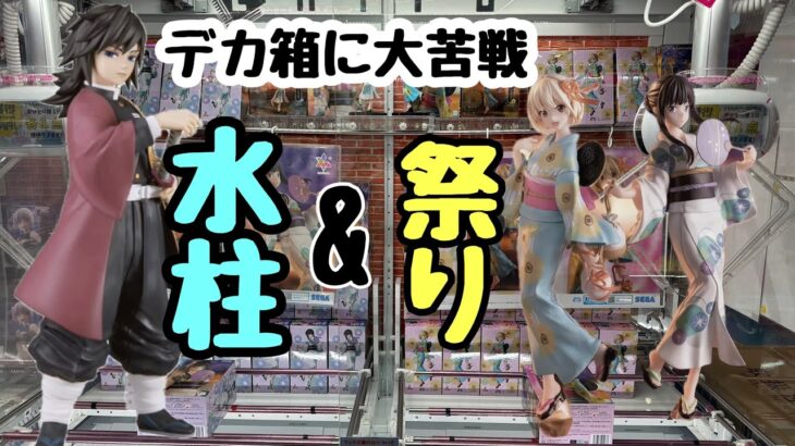 【クレーンゲーム】水柱が強すぎた…リコリスは？