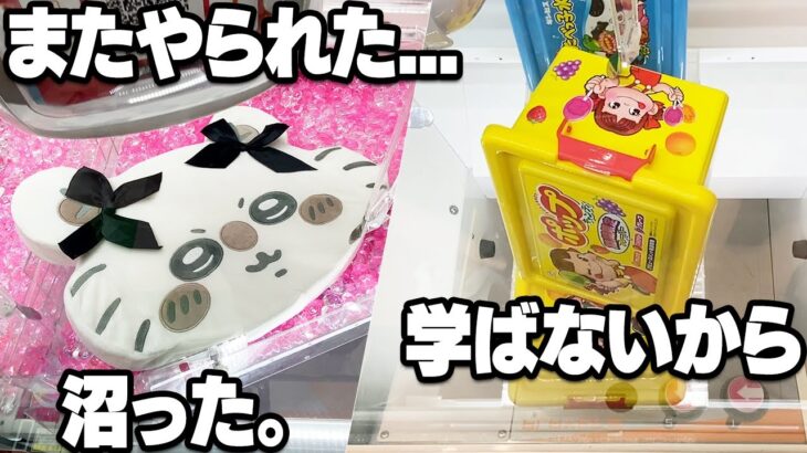 またやらかした…惨敗続きのクレーンゲーム。いつになったら学ぶのですか？