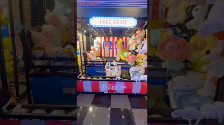 ゴールを決めて大きい景品をゲットするぞww #shorts #クレーンゲーム #ufoキャッチャー #ゲーセン #clawmachine #arcade
