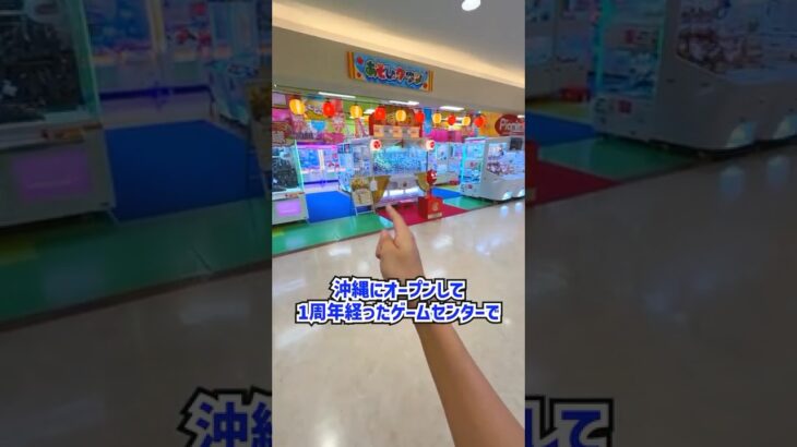 沖縄のゲーセンで本気の1000円チャレンジをしたらまさかの結果に、、、 #shorts #クレーンゲーム #ufoキャッチャー #ゲーセン #ゲームセンター #arcade #clawmachine