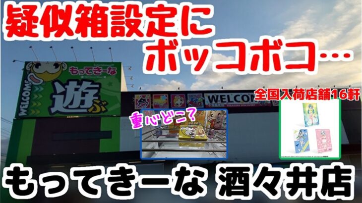 【クレーンゲーム】全国で16軒しか入荷しないレア景品求めて行ったら、疑似箱設定にボコられたのだが？