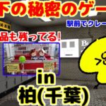 【駅前でクレーンゲーム♯3】駅地下に、とんでもないゲーセンが! まさかのレア景品も残っていた!