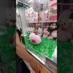【クレーンゲーム】モンチッチに500円の運試し🙏［ROUND1/1回100円/ストップボタンあり］#round1 #クレーンゲーム#確率機#モンチッチ #運試し