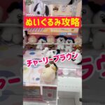 【ぬいぐるみ攻略】チャーリーブラウンを持ち上げGET！！！