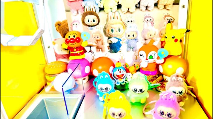 クレーンゲーム  らぶぶ　らぶぶ景品　LABUBU　UFOキャッチャー　おもちゃ　景品 　アニメ　ドラえもん　ドラゴンボール　呪術廻戦　ポケモン　ディズニー　スシ　アンパンマン@HikatinnTV