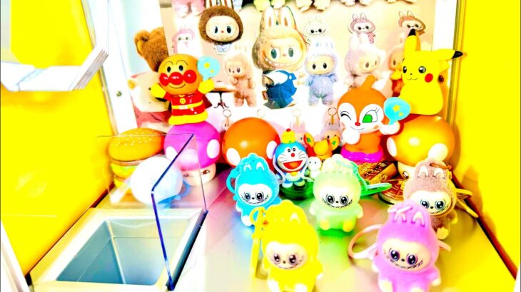 クレーンゲーム  らぶぶ　らぶぶ景品　LABUBU　UFOキャッチャー　おもちゃ　景品 　アニメ　ドラえもん　ドラゴンボール　呪術廻戦　ポケモン　ヤキソバ　スシ　鬼滅の刃　@HikatinnTV