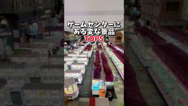 【ゲーセン】ラウンドワンにある変な景品TOP5をまとめてみました。