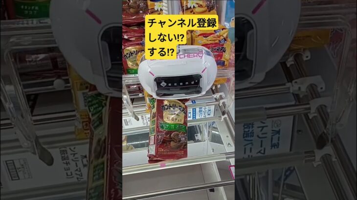 ちょっと待ってぇ‼️　#カントリーマアム　#ゲーセン　#UFOキャッチャー　#クレーンゲーム　#攻略動画　#CHOCOLATE　#クッキー　#厳選チョコ　#景品獲得方法　#みやっち劇場　#shorts