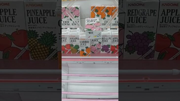ベネクス川越店のクレーンゲームでホテル用のジュースの景品を確変モードで大量ゲット #shorts