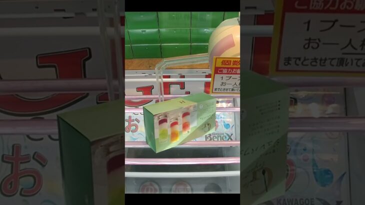 ベネクス川越店のクレーンゲームで初音ミクのフィギュアとおしりセレブの景品をゲット #shorts