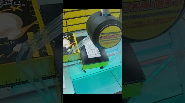 万代書店山梨本店のクレーンゲームでレアチーズケーキと味付たまごの景品をゲット #shorts