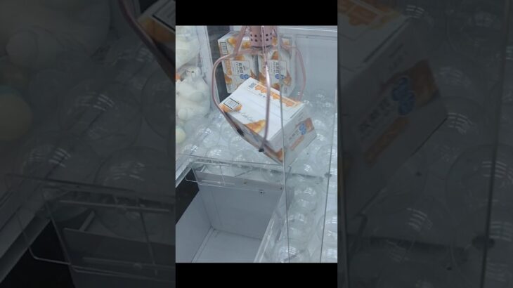 ベネクス大和店のクレーンゲームで低糖質クロワッサンとティッシュの景品をゲット #shorts