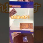 豪華景品ゲット！クレーンゲームでこれ狙います！#shorts #クレーンゲーム #cranegame#ufoキャッチャー #景品