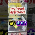 フック攻略に必要なのはどっち⁉️ #クレーンゲーム #ufoキャッチャー #フック