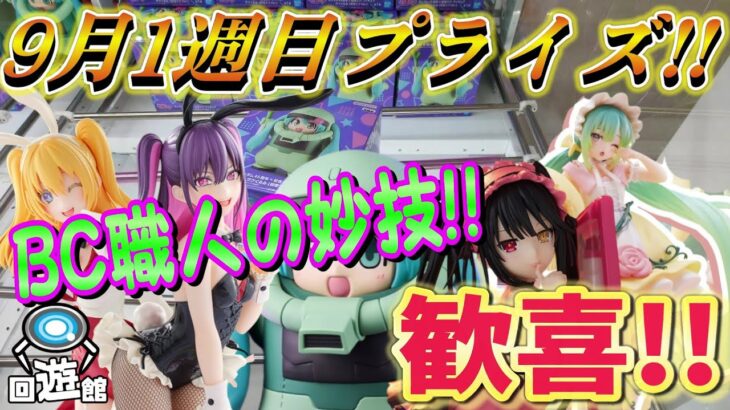 【クレーンゲーム】歓喜‼ＢＣ職人が見せる妙技⁉#ufoキャッチャー #クレーンゲーム  #フィギュア #プライズ #回遊館#倉庫系#ゲームセンター#お菓子#ゲーセン#アミューズメント限定
