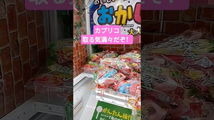 カプリコ取れたらうれぴ💝 #クレーンゲーム景品 #クレーンゲーム #クレーンゲーム攻略 #ゲームセンター #ufoキャッチャー