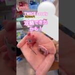 裏技かも！ぬいぐるみ苦戦したからかなり覚悟して挑んだらまさかの！！！#クレゲ中毒 #クレゲ #クレーンゲーム #ゲームセンター #ufoキャッチャー  #clawmachine #twice