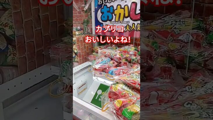 カプリコめちゃくちゃ好き🤩 #クレーンゲーム #クレーンゲーム景品 #ゲームセンター #クレーンゲーム攻略 #ufoキャッチャー #shorts