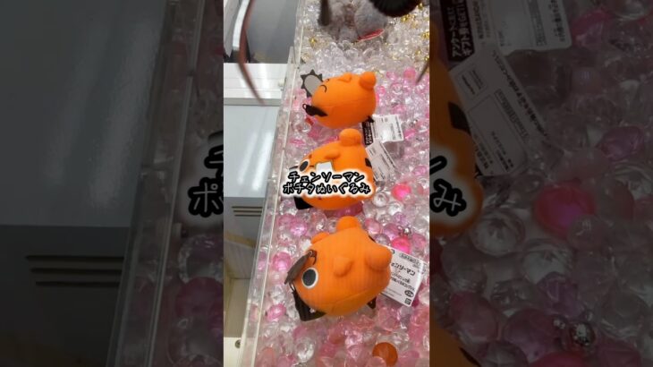 #チェンソーマン #劇場版 #レゼ編 #クレーンゲーム #ufoキャッチャー #ポチタ #ぬいぐるみ #景品 #攻略 #shorts