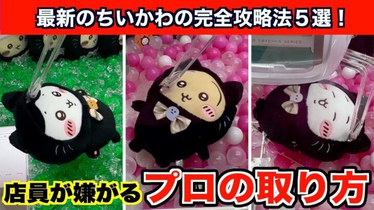 【クレーンゲーム】プロ直伝！ちいかわ・黒猫のぬいぐるみを確率無視するコツ５選！