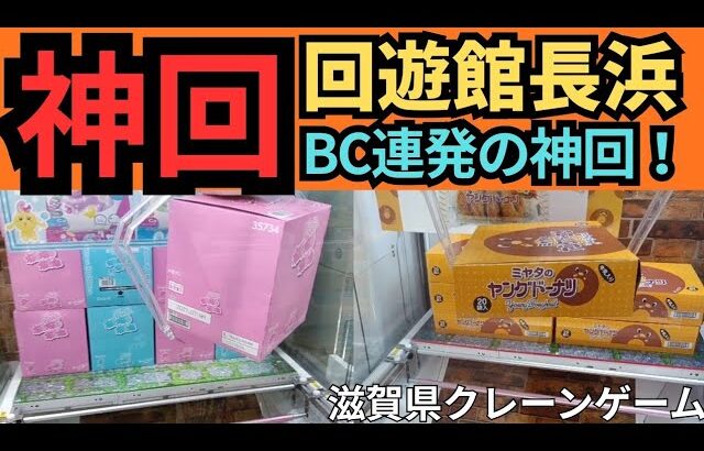 【完全攻略！】回遊館長浜　クレーンゲーム攻略　観なきゃ損します！クレーンゲームお菓子編【クレーンゲーム】#回遊館 #回遊館長浜 #クレーンゲーム