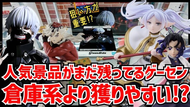 【クレーンゲーム】倉庫系で完売続出の人気景品が残るゲーセン！残る理由があるのか調査！