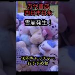 【観なきゃ損する！】万代書店四日市日永店　クレーンゲーム　ぬいぐるみ攻略　【クレーンゲーム】#万代書店　#万代書店四日市日永　#クレーンゲーム