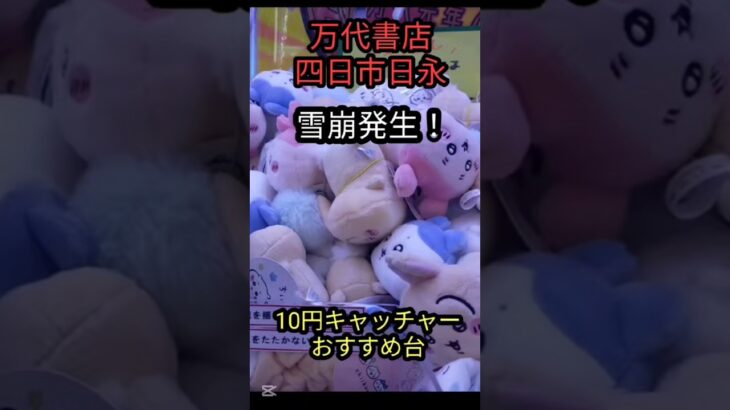 【観なきゃ損する！】万代書店四日市日永店　クレーンゲーム　ぬいぐるみ攻略　【クレーンゲーム】#万代書店　#万代書店四日市日永　#クレーンゲーム
