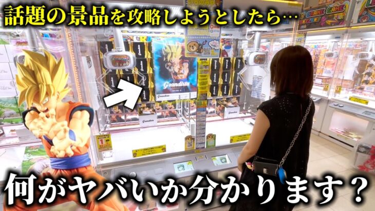 【ドラゴンボール】話題の景品を狙おうとしたら絶対にやってはイケない形を見つけてしまいました…【クレーンゲーム】