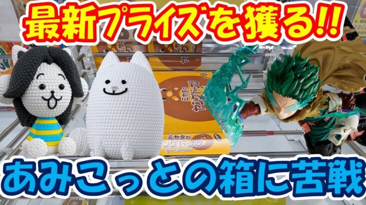 【クレーンゲーム】【倉庫系】#万代山梨 で最新プライズに挑戦!! #あみこっと の箱どうにかならないの？ #アンダーテイル #うざいイヌ  #テミー  #デク #ヒロアカ #ヤングドーナツ  #お菓子