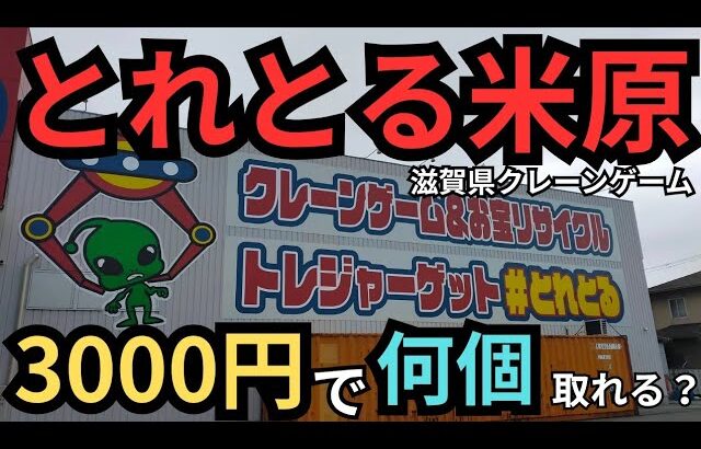 【衝撃】とれとる米原 クレーンゲーム 話題の10円キャッチャーにフィギュアあり? 回遊館長浜遠征で寄ってみた!【クレーンゲーム】 #とれとる米原 #クレーンゲーム #ユーフォーキャッチャー