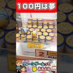 100円は夢　#shorts #クレーンゲーム #クレーンゲーム攻略 #ufoキャッチャー #ゲームセンター