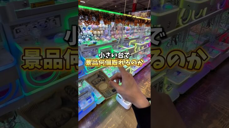 【ゲーセン】プロは1000円あれば確率機で景品何個取れるのか挑戦してみました。