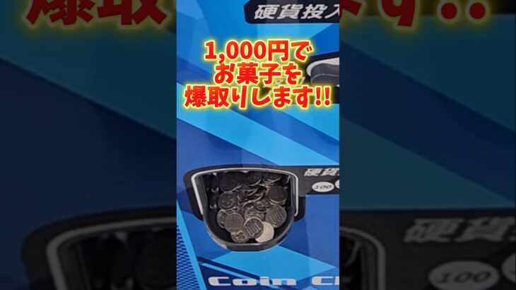 【お菓子!?】ゲームセンターで遠足のおやつを1,000円分乱獲してみたw #クレーンゲーム #UFOキャッチャー #clawmachine