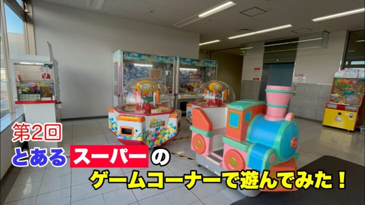 第2回！とあるスーパーのゲームコーナーで遊んでみた！