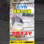 【クレーンゲーム】HUNTER×HUNTER ヒソカ攻略！暴れる箱を徹底攻略！Claw Machine Figure Win