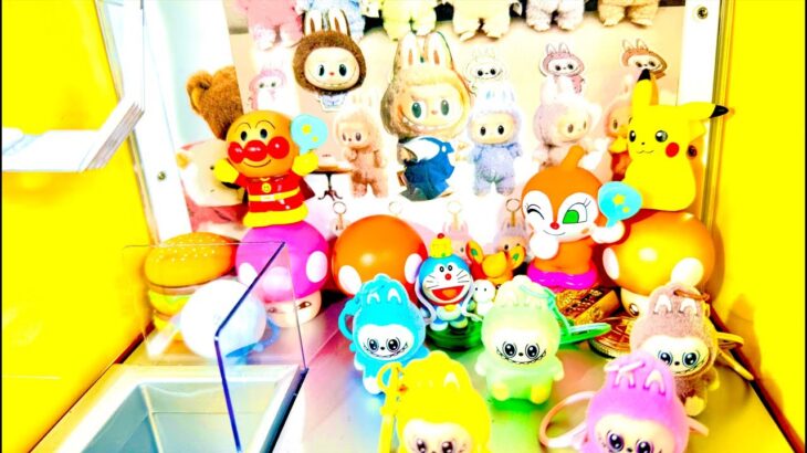 クレーンゲーム  らぶぶ　らぶぶ景品　LABUBU　UFOキャッチャー　おもちゃ　景品 　アニメ　ドラえもん　ドラゴンボール　呪術廻戦　ポケモン　ヤキソバ　スシ　鬼滅の刃　@HikatinnTV