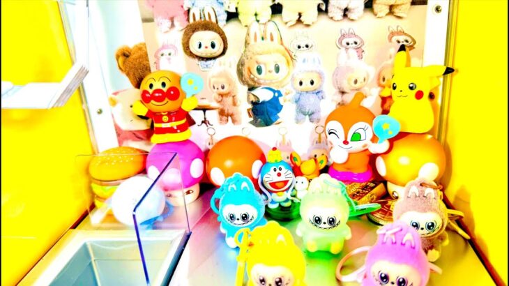 クレーンゲーム  らぶぶ　らぶぶ景品　LABUBU　UFOキャッチャー　おもちゃ　景品 　アニメ　ドラえもん　ドラゴンボール　呪術廻戦　ポケモン　ヤキソバ　スシ　鬼滅の刃　@HikatinnTV