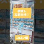 【クレーンゲーム】橋渡し攻略方法 コロン編🎮✨ #クレーンゲーム #攻略方法 #橋渡し #コロン #UFOキャッチャー #クレーンゲーム動画 #クレーンゲーム攻略 #ゲームセンター #ゲーセン