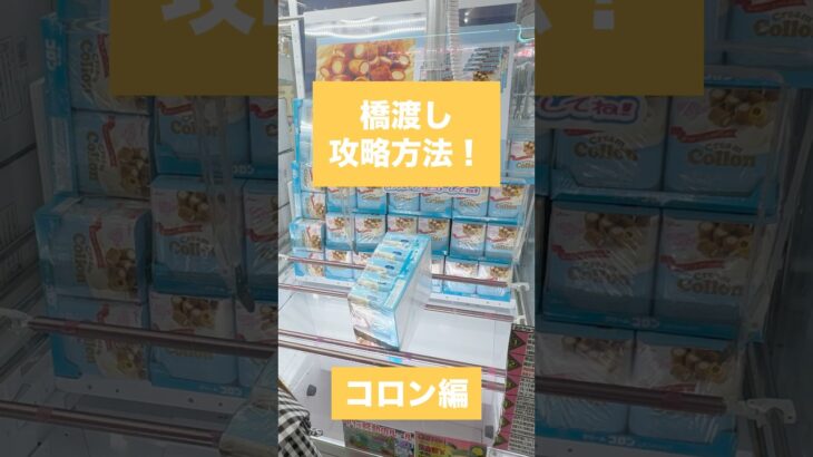 【クレーンゲーム】橋渡し攻略方法 コロン編🎮✨ #クレーンゲーム #攻略方法 #橋渡し #コロン #UFOキャッチャー #クレーンゲーム動画 #クレーンゲーム攻略 #ゲームセンター #ゲーセン